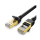 Kabel komputerowy UGREEN Okrągły kabel sieciowy NW107 Ethernet RJ45 Cat.7 STP 3m czar